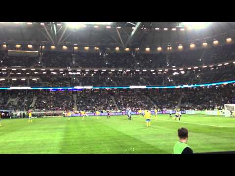 Rasmus Elm Freekick goal vs Argentina