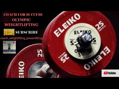 CHRISTOFORIDIS CHRISTOS  (15 Y.O.)   SNATCH 80kg  CLEAN & JERK 101kg