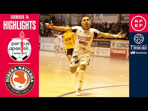 Resumen #PrimeraDivisiónFS | Noia Portus Apostoli 4-1 ATP Iluminación Ribera Navarra | Jornada 17