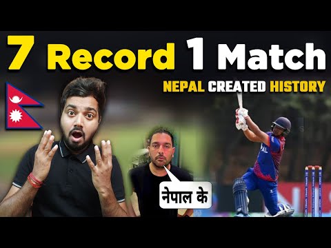 7 world records Nepal broke in one match | Asian Games | Nepal cricket records best