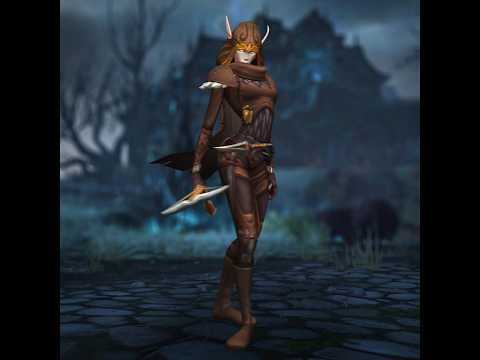 Demon Hunter (Diablo) — Warcraft Transmogrification #worldofwarcraft #wow #dragonflight #shorts