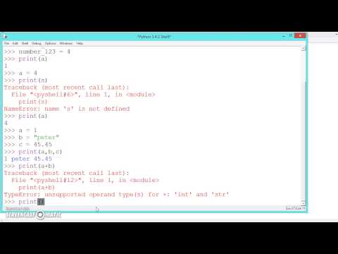 Python Programming For Beginners Variables Part 5
