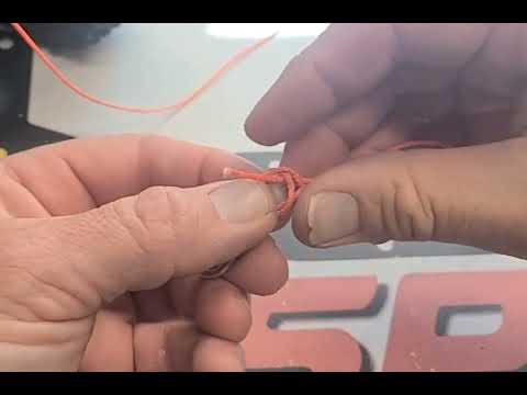 How to properly tie 1/10 scale winch line to your winch hook