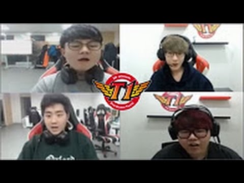 SKT stream highlights #1 - funny moments - plays - fails - ft. Peanut, Huni, Bang, Wolf, Faker -2017