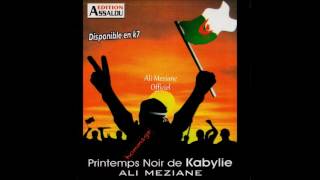 Ali Meziane - Album Hommage au printemps noir de Kabylie - 2001