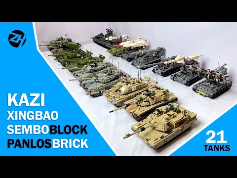 My tank collection 2021 (not original lego)