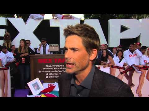 SEX TAPE - Rob Lowe at the World Premiere - In Singapore Theatres 7 Aug