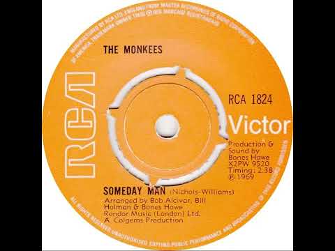 UK New Entry 1969 (128) The Monkees - Someday Man