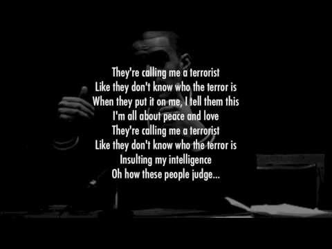 Lowkey - Terrorist Part 1 & 2 (Lyrics Video)