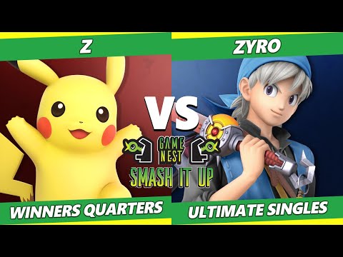 Smash It Up 26 Winners Quarters - Z (Pikachu) Vs. Zyro (Hero) SSBU Ultimate Tournament