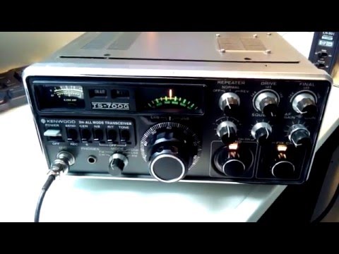 Kenwood TS-700G receiving a Belgian FM repeater.