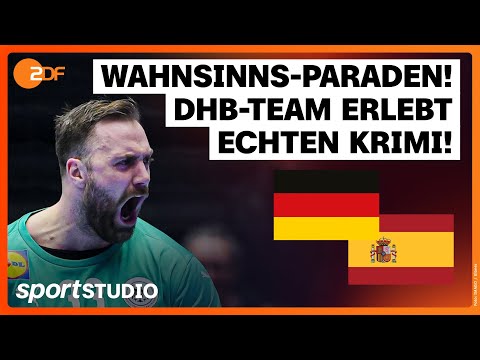 Deutschland – Spanien Highlights | Handball-EM 2026 | sportstudio