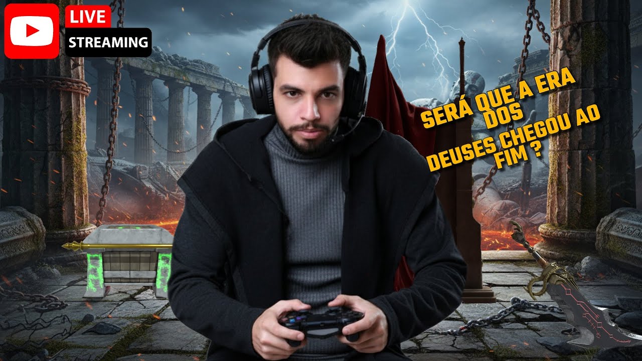 😱 GOD OF WAR 2 AO VIVO: KRATOS VOLTOU ! A VINGANÇA CONTRA ZEUS COMEÇA AGORA EM 4K 60FPS