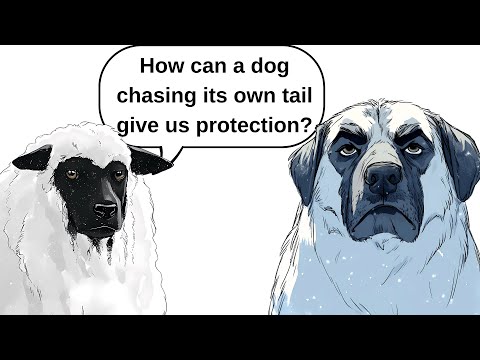 The Only Difference Between This Dog and a Sheep Is...