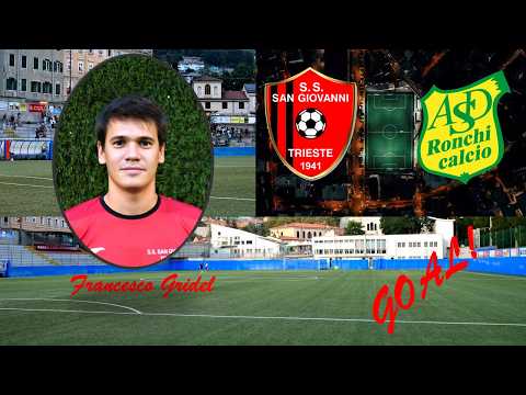 San Giovanni - Ronchi Calcio (2-3, Prima Categoria Girone C), gol Gridel