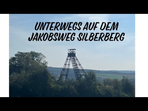 Sächsischer Jakobsweg. Unterwegs auf dem Jakobsweg Silberberg. Etappe Erzgebirge
