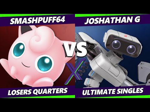S@X 373 Online Losers Quarters - Smashpuff64 (Jigglypuff) Vs. Joshathan G (ROB, Palutena) - SSBU