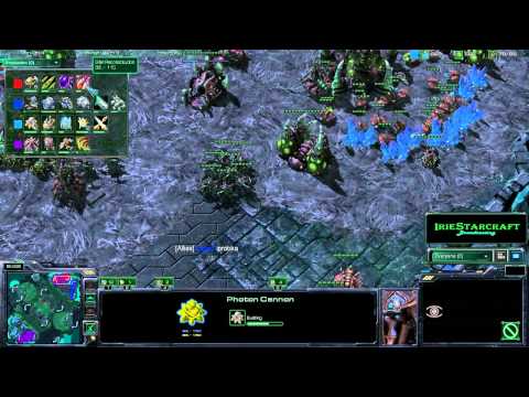 IS0110 - 2v2: (T)cubert, (Z)Aristeo vs. (Z)EGStrifeCro, (P)EGAxSlav - Game 8, Part 1/2