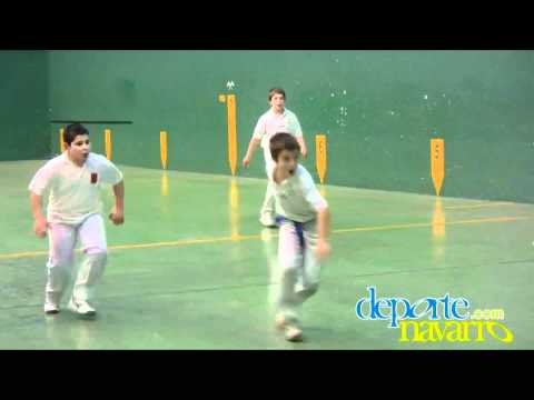 Deporte Navarro. Pelota. Oberena vs Goizueta