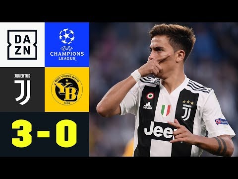 Dreierpack! Überragender Paulo Dybala zerlegt Young Boys: Juventus - Young Boys 3:0 | UEFA CL | DAZN
