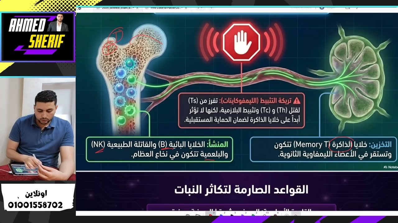 إزاي تفكر بعقلية واضع الامتحان؟ | ثانوية عامة 2026 🧬🧠 شرح وتحليل امتحان احياء