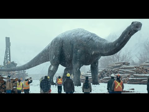 The most emotional scene in Jurassic World Dominion | Apatosaurus in the snow