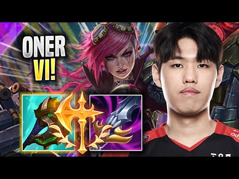 ONER IS SO GOOD WITH VI! - T1 Oner Plays Vi JUNGLE vs Morgana! | Season 2022
