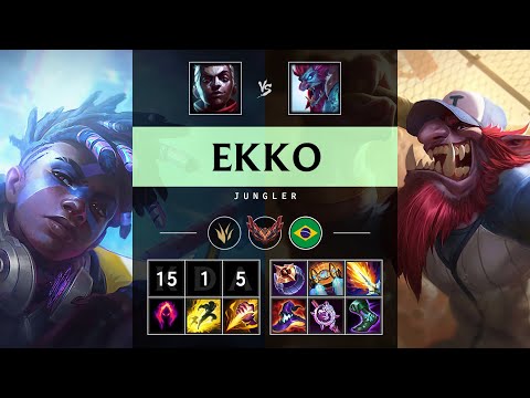 Ekko Jungle vs Trundle: Legendary - BR Grandmaster Patch 14.24