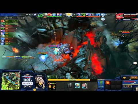 [HyperX D2L S5] EG vs Na'Vi.US Game 2