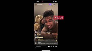 Blueface got TWO BLACK EYES Chrisean DRUNK on Live