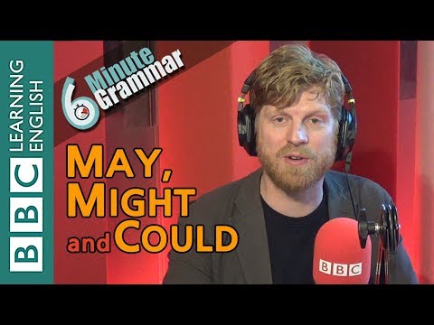 'May'、'may'、'could' - 6分間文法 ('May', 'might' and 'could' - 6 Minute Grammar)
