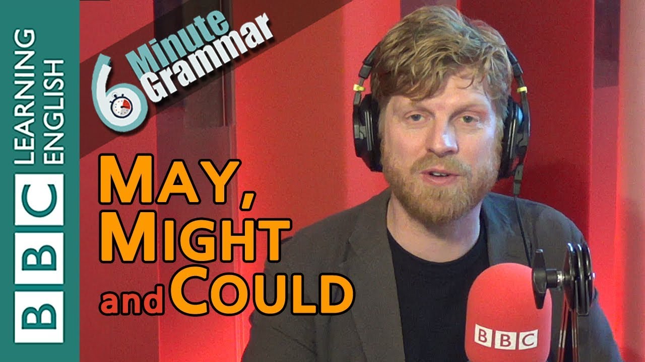 'May', 'might' and 'could' - 6 Minute Grammar