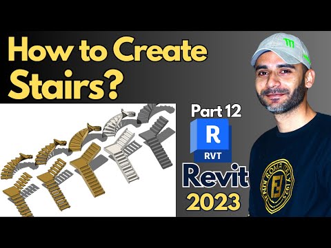 Easy way to make Stairs in Revit 2023 | For beginners | Part 12 |