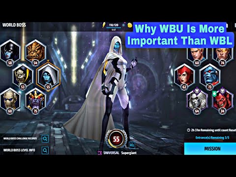 Why WBU Is More Important Than WBL - Marvel Future Fight