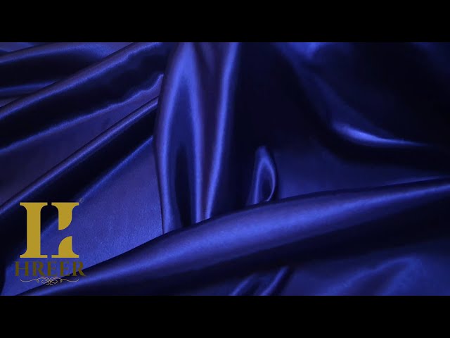 قماش حرير اندنوسي - أزرق ملكي