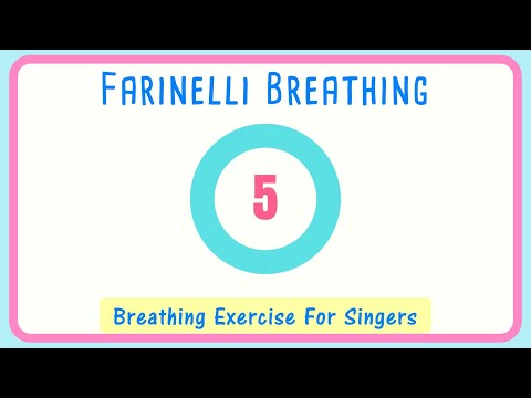 ????‍????Farinelli Breathing Exercise for Singers | Breath Control 10 seconds