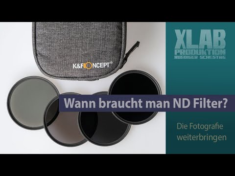 Use of ND filters in photography and video.