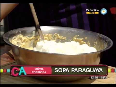 Sopa paraguaya formoseña