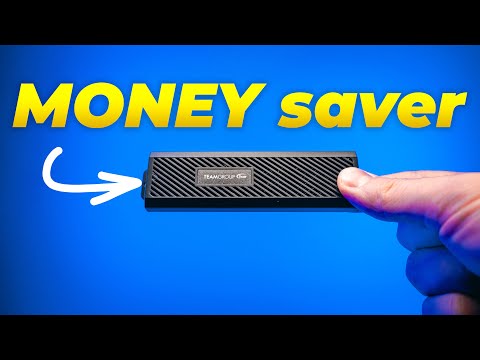 BETTER, CHEAPER & SMALLER External Portable SSD | Works on MAC & PC!