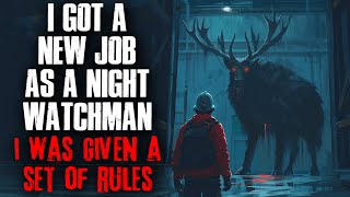 I Got A New Job As A Night Watchman I Was Given A Set Of Rules