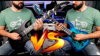Video thumbnail for Ibanez GRG 121 VS Ibanez GRGR 221 PA AQB - Guitar Battle #28 by Artyom Reborn
