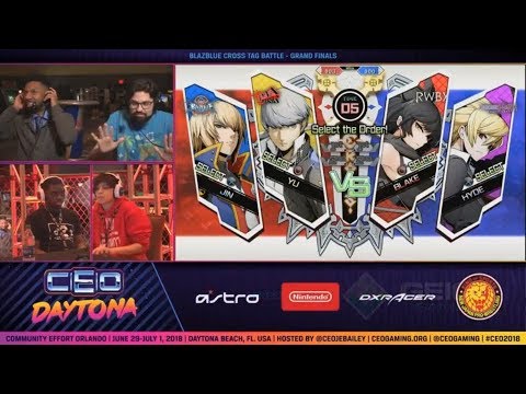 CEO 2018 BB: CTB - PAG | Fame96 [L] Vs. Kid Viper - BlazBlue: Cross Tag Battle Grand Finals