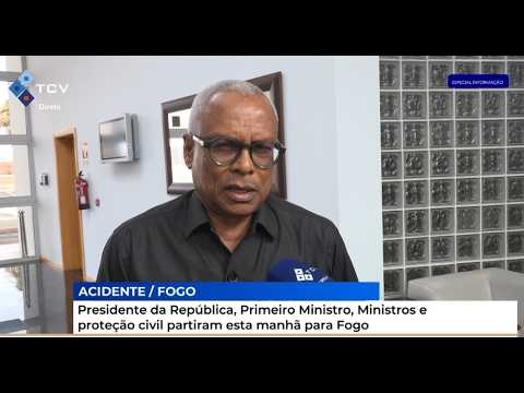 Visita oficial à ilha do Fogo