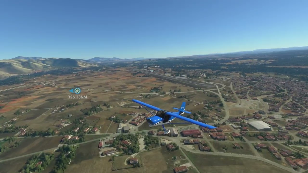 MSFS2020 XBOX SERIES X KITFOX SPEEDSTER Series 7 Flight Plan with Sat Nav Showcase