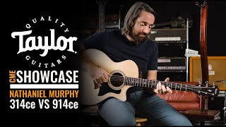 Video thumbnail for Grand Auditorium Shape Showcase | 314ce Vs 914ce | Taylor Guitars Shape Showcase by Chicago Music Exchange