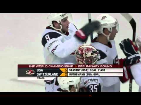 USA 5 - 2 SUI Highlights (5/15/12)