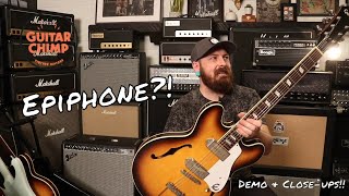 Video thumbnail for Better Than A Gibson?? | '02 Epiphone Elitist 1965 Casino Vintage Sunburst by Guitar Chimp