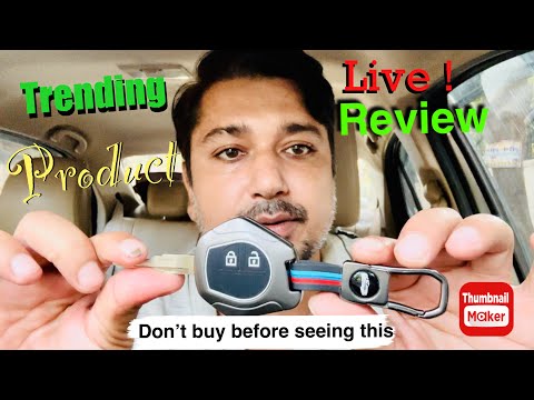 Instagram viral premium car key cover review, ये वीडियो देखे बिना मत खरीदें  #swift #dzire