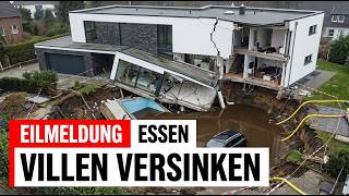 Essens 50-Millionen-Euro-Villen reißen auseinander und versinken — der Staat mus