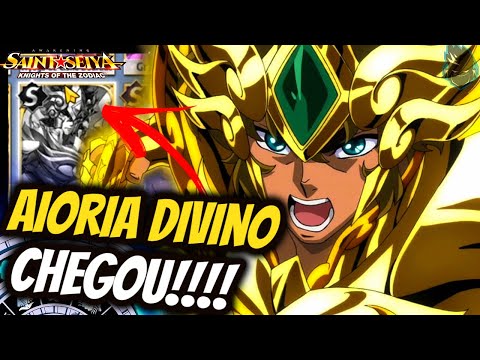 AIORIA DIVINO CHEGOU!! DE GRAÇA OU GEMAS?? SAINT SEIYA AWAKENING